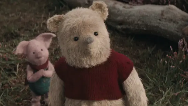 Example of the fool archetype: Winnie the Pooh voiced by Jim Cummings in Christopher Robin (2018) directed by Marc Forster