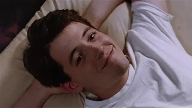 Example of the jester archetype: Matthew Broderick as Ferris Bueller in Ferris Bueller's Day Off (1986) directed by John Hughes